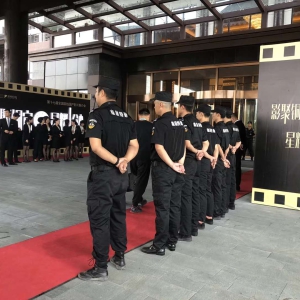 铜官窑开业现场维护秩序安保任务