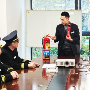 锦绣东屿项目消防器材使用培训