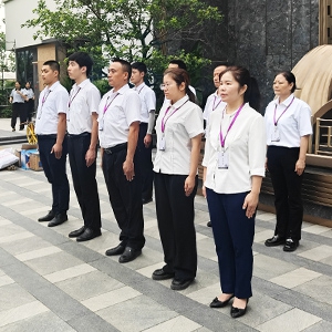 四川安和泰派驻《人居-林语上城》提供秩序服务